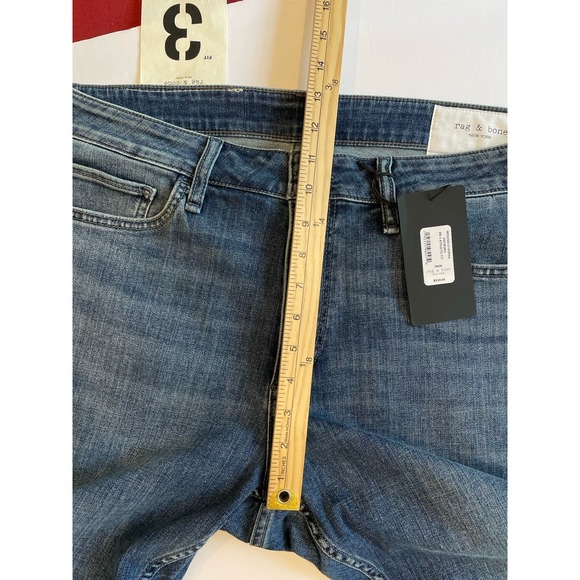 NEW Rag & Bone Fit 3 Athletic Jeans Men's 34x30 Medium Wash Denim Stretch Casual - Picture 7 of 8